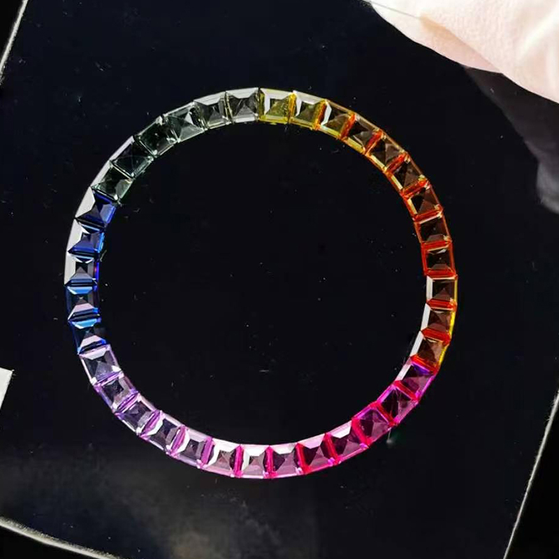 Custom Colored Sapphire Watch Parts - Image 2